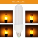 5W E27 E26 B22 2835 SMD LED Corn Bulb Lamp AC85V-265V Flicker Decorative Light