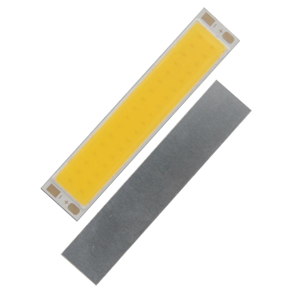 7W LED COB Light Bar Module Warm White/ White DC 21V 77*16mm