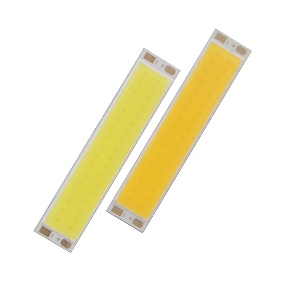 7W LED COB Light Bar Module Warm White/ White DC 21V 77*16mm