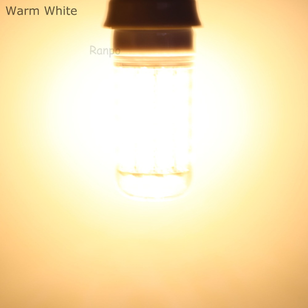 40W 60W 80W 90W E14 E27 5730 SMD LED Corn Bulb Lamp 110V/220V Chandelier LEDs Candle Light