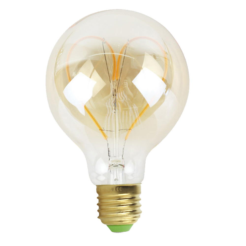 4W E27 G95 LED Edison Bulb AC110V/220V Home Light LED Filament Light Bulb