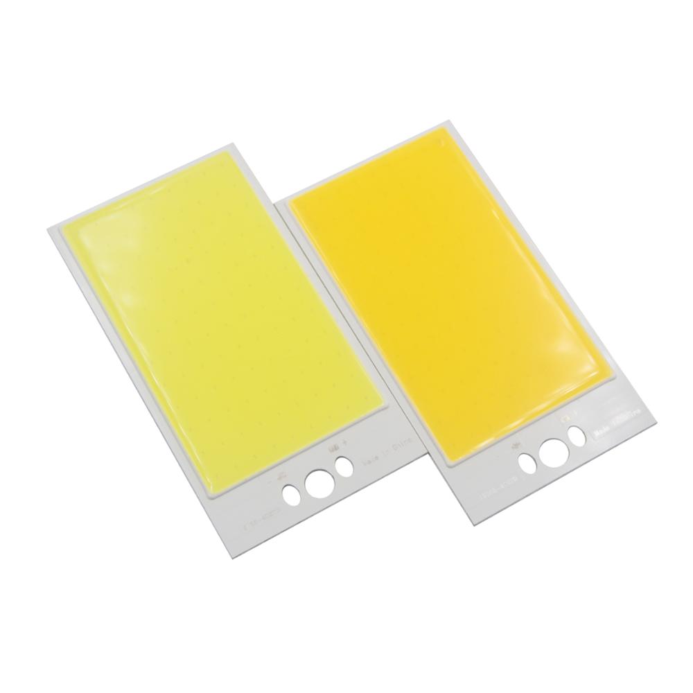 30W LED COB Light Module 120*65mm DC 12V 2500mA Warm White/ White 