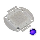 50W High Power LED Emitter Red /Green /Blue /Royal Blue /Cyan /Far Red Led Elliptical Holder