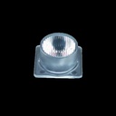 26*24mm LED Lens Flat Strip Lens 6*45 Degree With For SMD 3535/3030