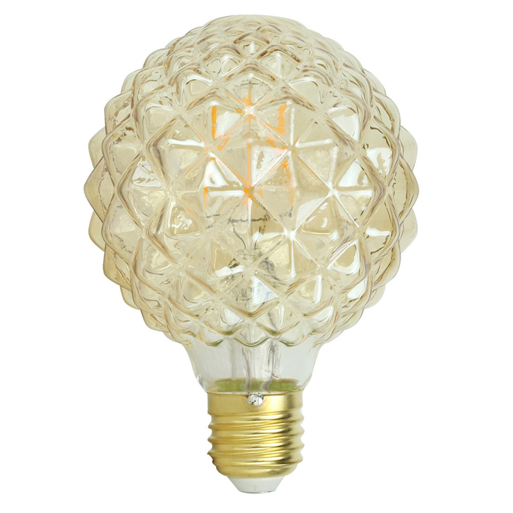 4W E27 G95 Pineapple LED Edison Bulb AC220V Home Light LED Filament Light Bulb