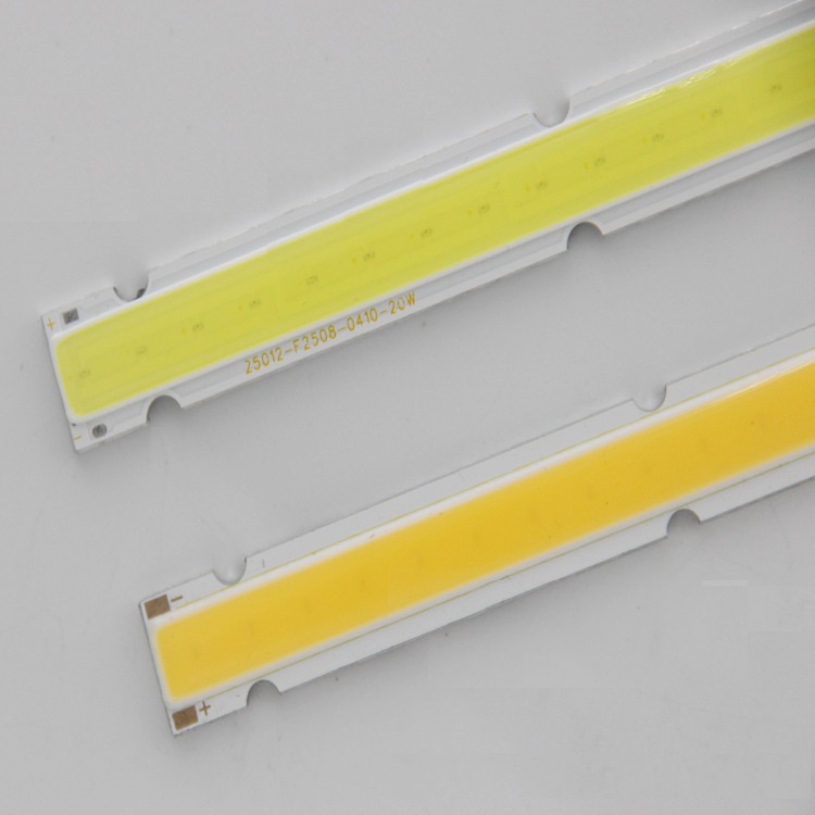 20W LED COB 250*12mm 12V Warm White/White