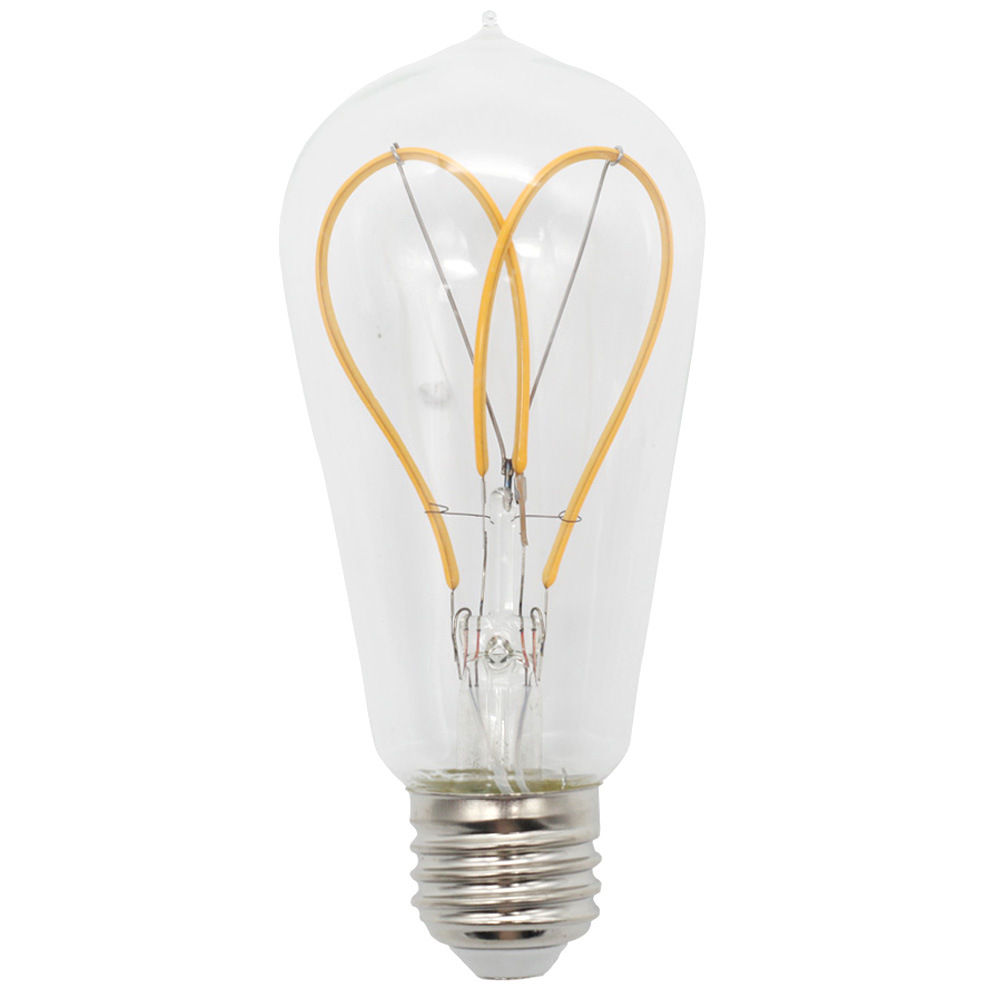 4W E27 ST58 LED Edison Bulb AC85-265V Home Light LED Filament Light Bulb