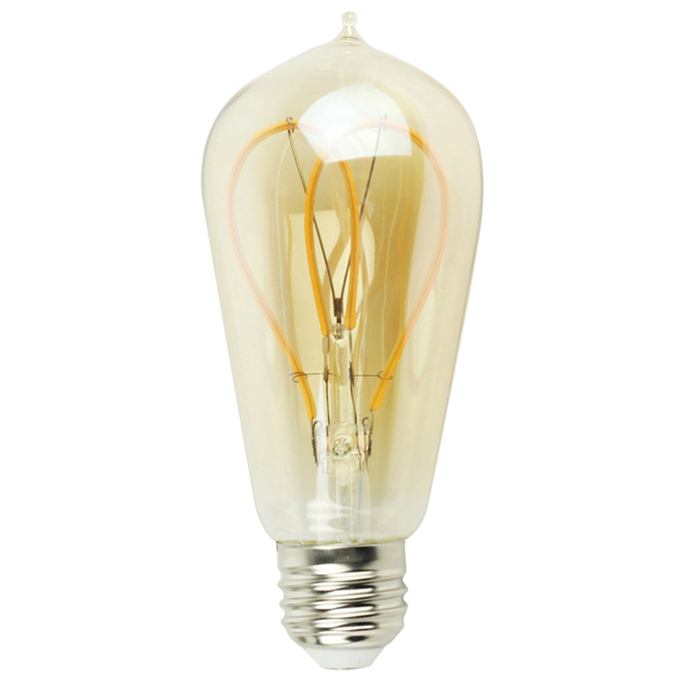 4W E27 ST58 LED Edison Bulb AC85-265V Home Light LED Filament Light Bulb