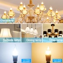 5W 7W 9W E14 2835 SMD LED Edison Bulb 220V Home Light LED Filament Candle Bulb