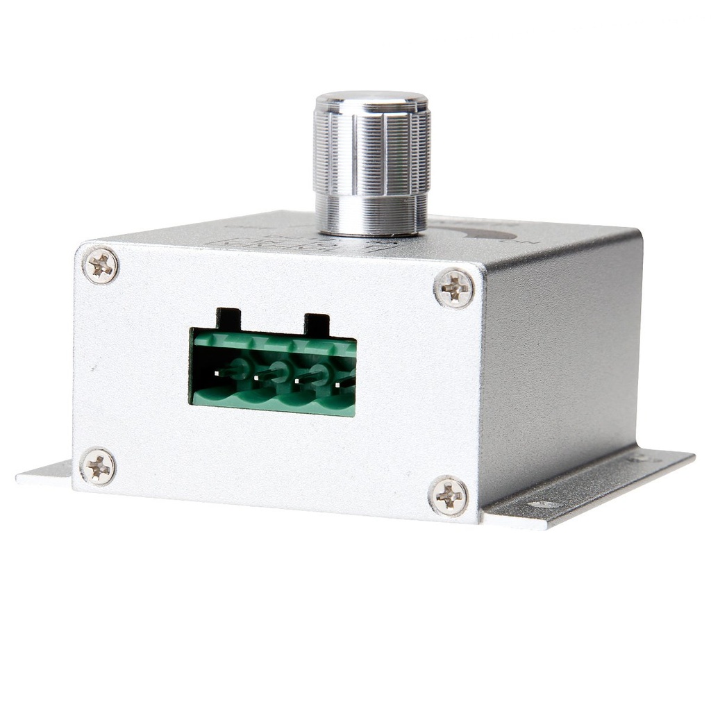 PWM Dimming Controller For LED Lights 12V 8A LED Dimmer Aluminium Case