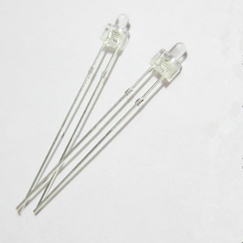 F2  2mm Round LED Diode Lights Emitting White/Red/Green/Blue/Warm White
