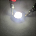 2W High Power Imitation Lumen RGB Led Four Feet Double Color Yellow White