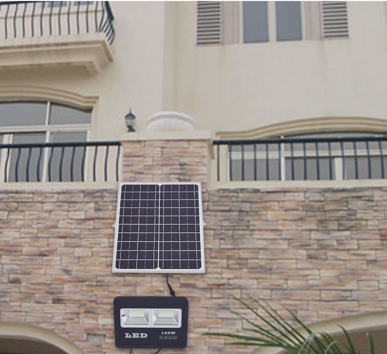 50W 100W 200W 2835 SMD LED Solar Flood Light with Remote Control