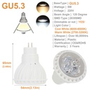 5W E27 GU10 GU5.3 2835 SMD LED Bulb Lamp 220V Home Light Dimmable Spotlight