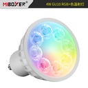 TK04 4W AC86V-265V RGB Color Temperature GU10 LED Bulb Spotlight