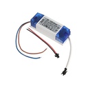 LED Driver for 1-2x3W 3-4x3W 6-10x3W 10-18x3W 18-30x3W Input 85-277V Output 600mA