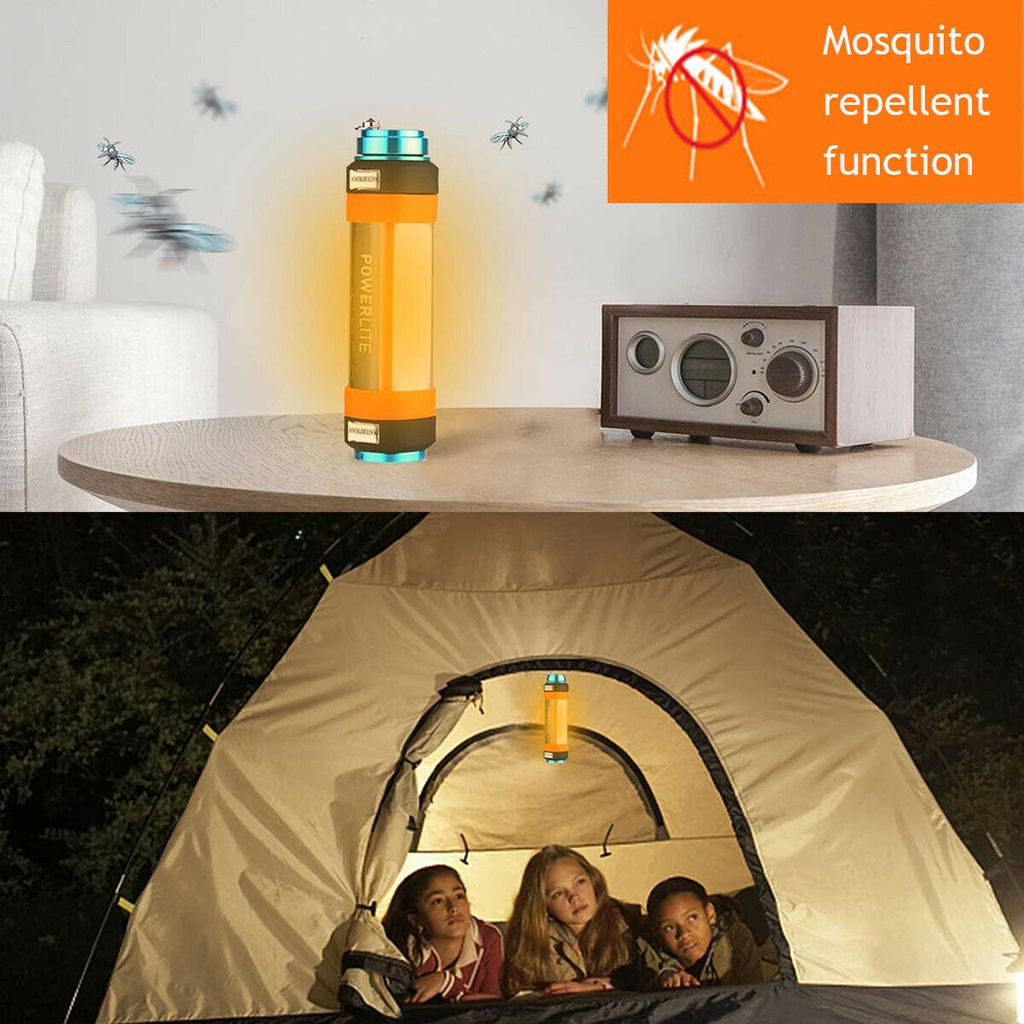 Powerlite Multi function Camping Light IP67 LED Tent Light Portable Lantern Flashlight