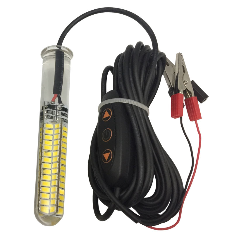 LED Underwater Fishing Light - Dimmable Compact