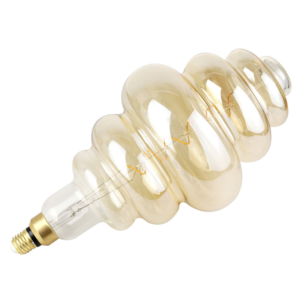 6W E27 Big Hamburger LED Edison Bulb AC220V Home Light LED Filament Light Bulb