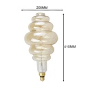 6W E27 Big Hamburger LED Edison Bulb AC220V Home Light LED Filament Light Bulb