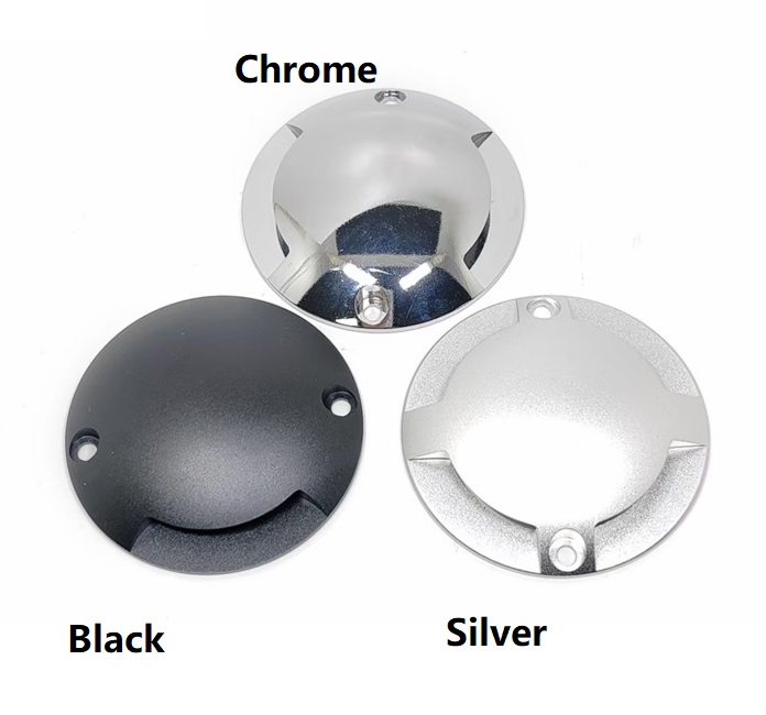 Ultra-thin DC12V 24V Outdoor Waterproof IP67 LED Dimmable Ground Lamp Side Light Garden Villa Steps Pedal Buried Light 1W 2W Spotlight