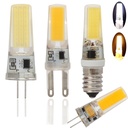 7W G4 G9 E14 COB LED Halogen Bulb AC220V/AC/DC12V Home Light LED Silica Gel Lamp