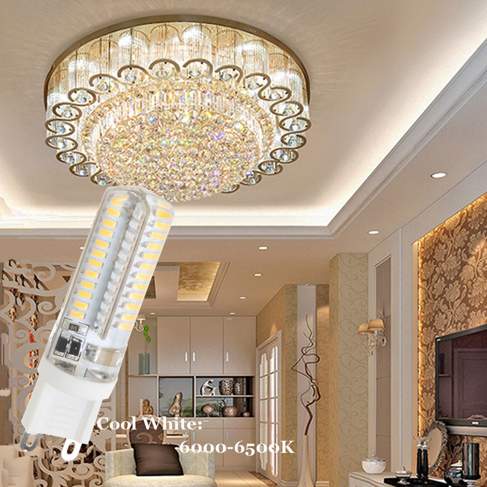 7W G9 3014 SMD LED Halogen Bulb AC220V Home Light LED Silica Gel Lamp