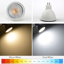 7W GU10 GU5.3 MR16 COB LED Bulb Lamp AC110V/220V LED Dimmable Spotlight