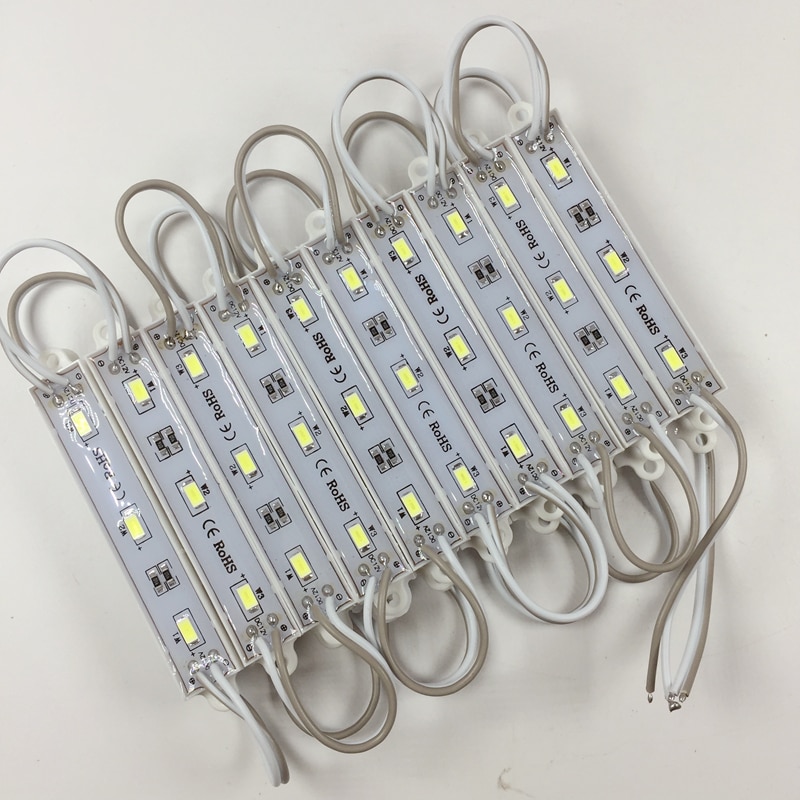 DC12V SMD 5730 5630 LED Module High Bright Backlight LED Modules for Signage 100pcs/lot 