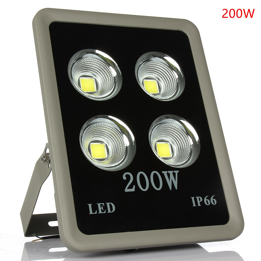 Golden Cup LED Floodlight 50W 100W 150W 200W 250W 300W 400W 500W 600W Outdoor Lamp AC 85V-268V