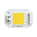 20W 30W 50W Anti-surge Driverless LED Light COB Chip Size 62x40mm Emitting 25x25mm