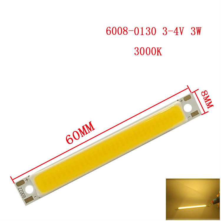 3W Bicycle Lamp Strip-Type High-power Integrated LED COB LED Light