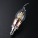 8W 10W E14 E27 2835 SMD LED Edison Bulb 185-265V Up and Down Emitting Candle Bulb 1
