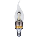 8W 10W E14 E27 2835 SMD LED Edison Bulb 185-265V Up and Down Emitting Candle Bulb 1