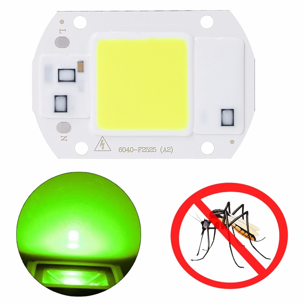 20W 30W 50W Environmental LED Insect-repelling Light COB Chip Driverless AC 220V Outdoor Anti Mosquito Lamp