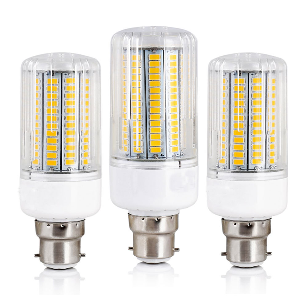 9W 12W 15W 20W 25W 30W 35W 40W 45W B22 5730 SMD LED Corn Bulb Lamp 110/220V Chandelier LEDs Candle light