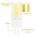 9W G4 G9 2609 COB LED Halogen Bulb AC220V Home Light LED Silica Gel Lamp