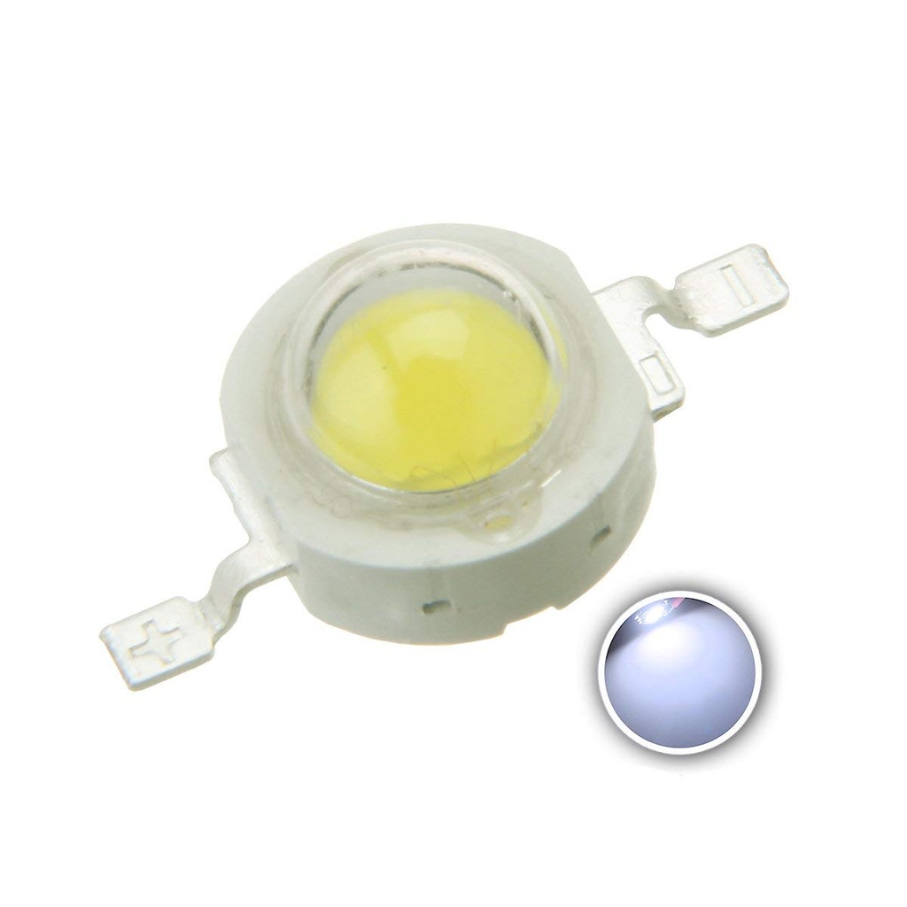 1W High Power LED Emitter White 2700-35000K