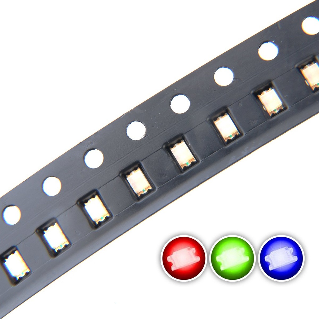 0805 SMD LED Diode Lights Chips Emitting White/Red/Green/Blue/Yellow/Purple/Pink