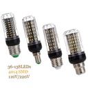10W 20W 25W 30W E12 E14 E26 E27 B22 4014 SMD LED Corn Bulb Lamp 110V/220V Chandelier LEDs Candle Light