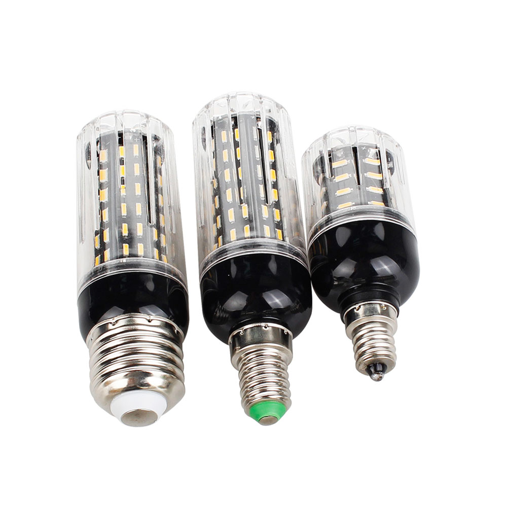 10W 20W 25W 30W E12 E14 E26 E27 B22 4014 SMD LED Corn Bulb Lamp 110V/220V Chandelier LEDs Candle Light