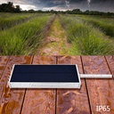 10W 2835 SMD White Aluminum Cuboid Solar LED Wall Light