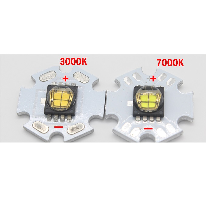 10W CREE MCE High Power LED Emitter Warm Neutral White/White With 20mm Aluminum PCB