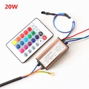 10W 12W 15W 18W 21W 30W 48W 60W 72W 90W 150W 198W IR Control RGB LED Driver AC100-240V Input