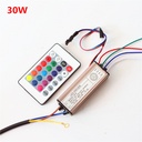 10W 12W 15W 18W 21W 30W 48W 60W 72W 90W 150W 198W IR Control RGB LED Driver AC100-240V Input