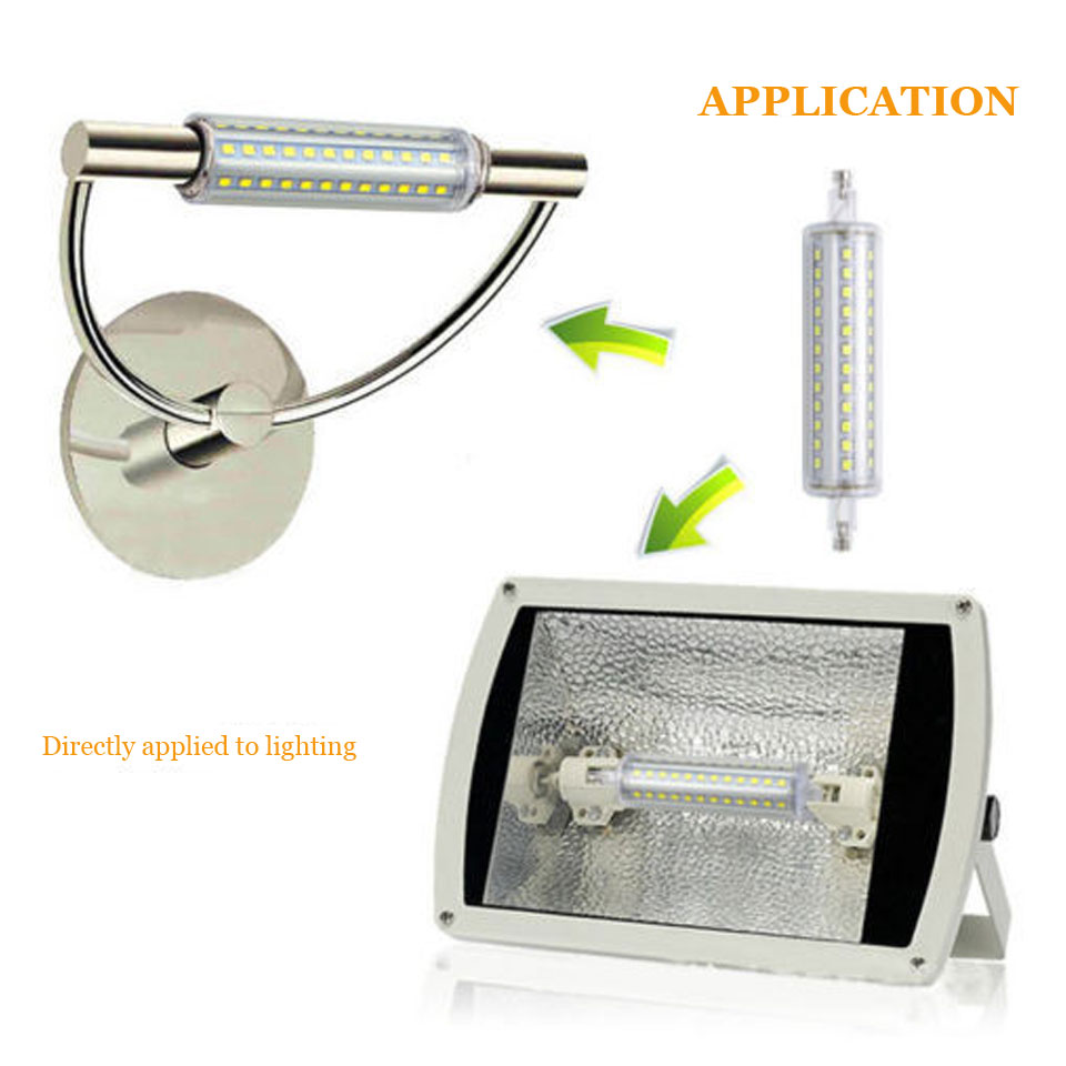 10W 15W 18W 20W R7S 2835 SMD LED Corn Bulb Lamp AC110V/220V LED Ceramic Floodlight