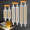 10W 15W 20W R7S 2835 SMD LED Corn Bulb Lamp AC220V-240V LED Ceramic Floodlight