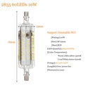 10W 15W R7S 2835 SMD LED Corn Bulb Lamp AC110V/220V LED Floodlight