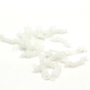 10mm 14mm 18mm Translucence Silicone Mounting Brackets for 3528 5050 5630 LED Strip Light