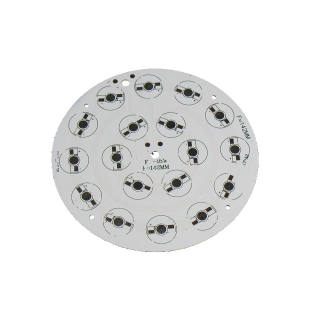  142mm 9LEDs/12LEDs/15LEDs/18LEDs/24LEDs White  Aluminum Base Plate Circular PCB Board